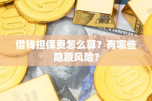 济南借钱担保费怎么算？有哪些隐藏风险？