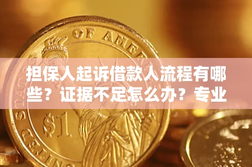 济南担保人起诉借款人流程有哪些？证据不足怎么办？专业律师解答